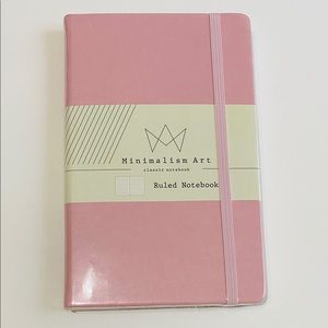Ruled Notebook by Minimalism Art
